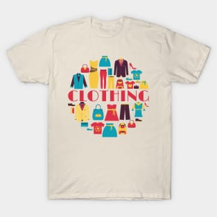 clothing doodle concept T-Shirt